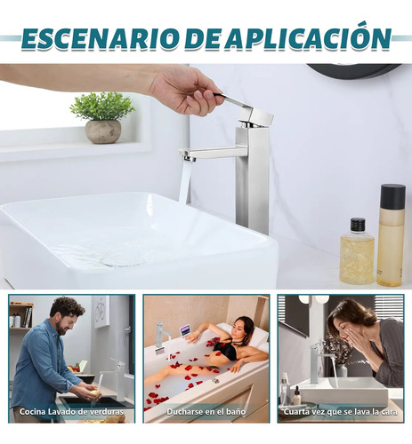 Mezclador De Un Solo Comando Con Llave De Baño Con Grifo Alt