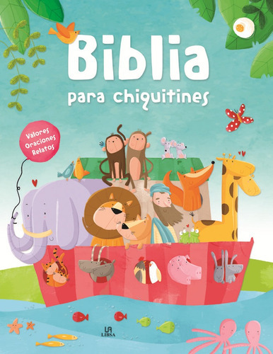 Biblia para Chiquitines, de Equipo Editorial. Editorial LIBSA, tapa dura en español