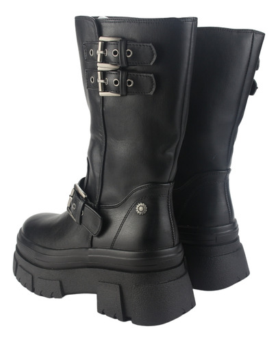 Botin Chalada Mujer Fley-1 Negro Casual