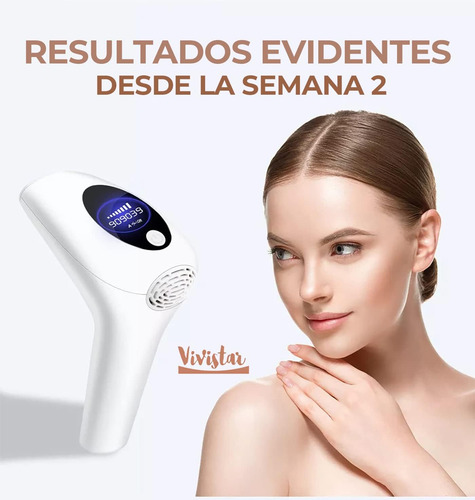 Depiladora De Luz Pulsada Profesional Flashes, Depilación