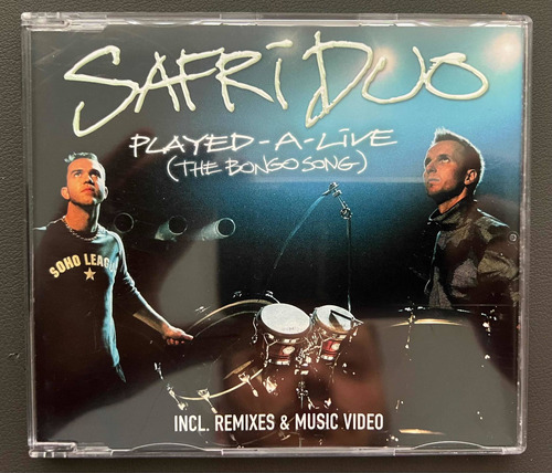 Safri Duo - Played-a-live (the Bongo Song) (cd Single)