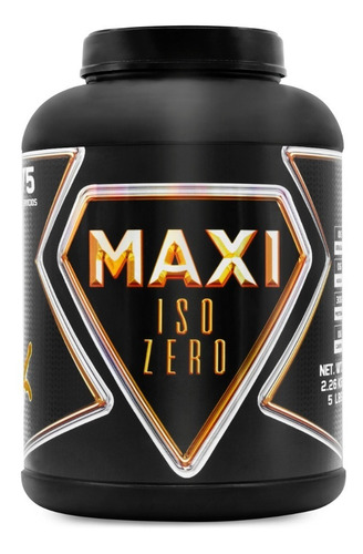 Proteína Iso Zero Maxi Whey 0 Carbs 2.2kg 75 Servicios Sabor Mango