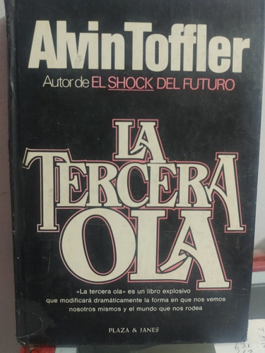 La Tercera Ola Alvin Toffler Original Usado De Plaza & Janes