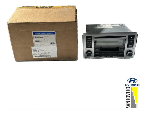 Radio Hyundai Santa Fé Cd Mp3 Cassete Eq 2009 2010 2011 2012