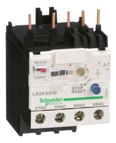 Relé Térmico Schneider P/ Mini Contactor K 1na+1nc 2.6 /3.7