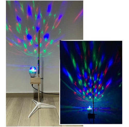 Imagen 3 de 10 de Arbol De Navidad Espiral Plegable 1,50 Mts Con Luz Led