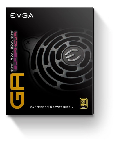 Imagen 2 de 8 de Fuente Gamer Evga Supernova Ga Plus Gold 750w Modular Pc