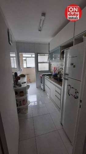 Imagem 1 de 8 de Apartamento Com 2 Dormitórios À Venda, 69 M² Por R$ 405.000,00 - José Menino - Santos/sp - Ap7939