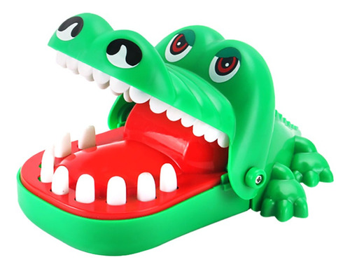 Jogo Crocodilo Morde Dedo Croc Croc - Shiny Toys Cor Verde
