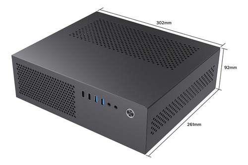 Funda De Ordenador De Sobremesa Sktc A10 Htpc Para Matx