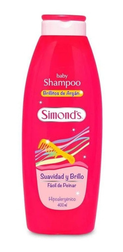 Shampoo Simond´s Baby, Brillitos De Argán 400ml (2u) 