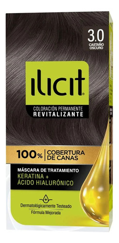  Ilicit Tintura 3/0 Castaño Ocuro  67.5 mL 45 g