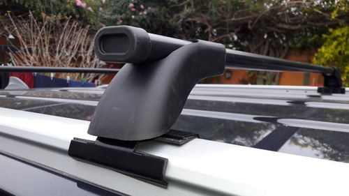 Imagen 5 de 8 de Barras Porta Equipaje Para Hyundai Santa Fe 2016/2018 Riel