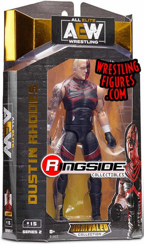 Aew Dustin Rhodes Boneco Jazwares Goldust Wwe Novo Original