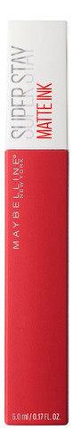 Labial Larga Duración Superstay Matte Ink Maybelline Acabado Mate Color Pioneer