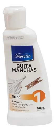 Quita Manchas Merclin Birome Sangre Oxido Pasto Café Salsas