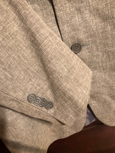 Saco Gris Talle 48 Corte Italiano (Usado)