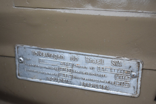 Fusca 1968 Bege Nilo Placa Preta Totalmente Reformado