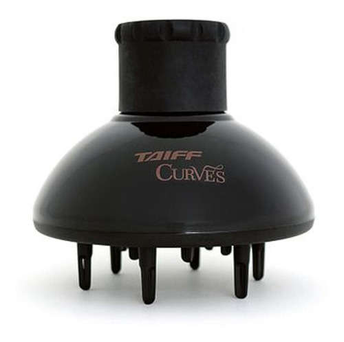 Difusor Definidor De Cachos Taiff Curves Preto Até 2600w