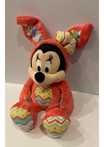 Minnie Mouse Pascua. Peluche Original Disney. Usado. (Usado)