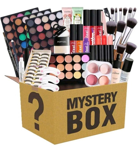 Caja Sorpresa Mystery Box Cosmeticos Maquillaje Kit Completo