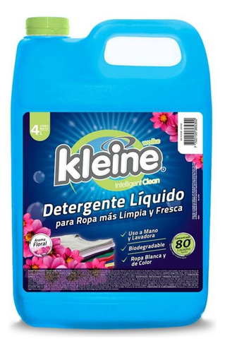 Detergente Liquido Ropa 4000ml - L