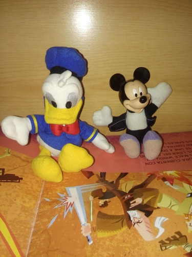 Peluche, Pato Donald Y Mickey , Pequeños ,originales