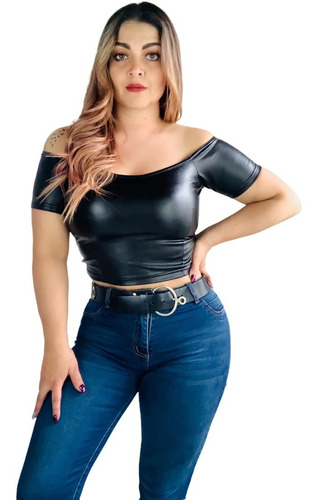 Croptop Cuello Barco