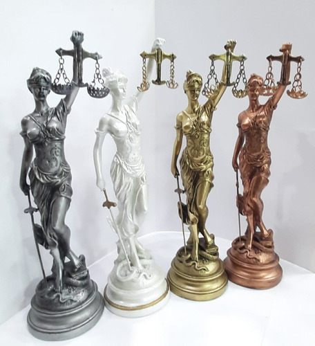 Estatua De La Justicia Themis 32cm Con Envió Gratis