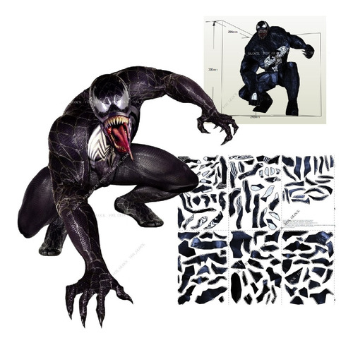 Venom 30 Cm Papercraft