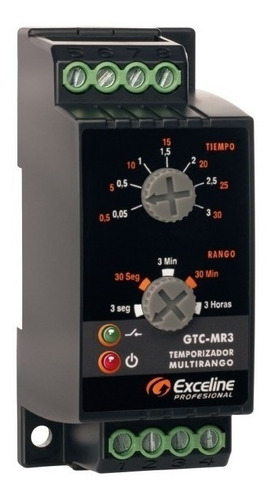 Temporizador Multirango Multivoltaje Exceline Gtc-mr3 