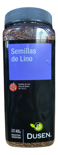 Dusen Semillas De Lino + Semillas De Chia X400g