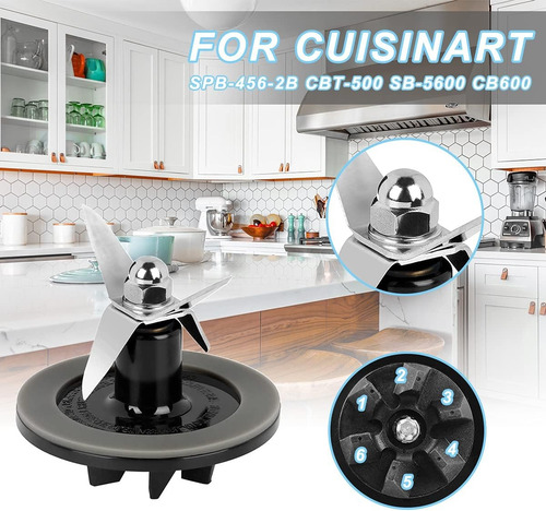 Blenders Lâmina E Junta Substituição Para Cuisinart