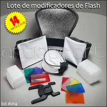 Comprar A64 Lote 14 Modificadores Softbox Filtros Color Difusores