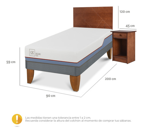 Cama Europea Blanco