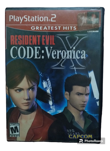 Resident Evil Code: Veronica X Ps2 Original Completo 