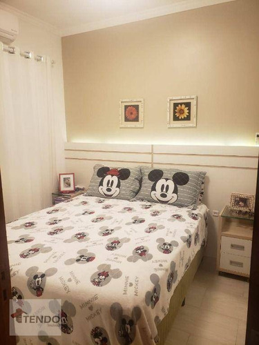 Imagem 9 de 21 de Imob01 - Sobrado 69 M² - Venda - 2 Dormitórios - Jardim Santo Antônio - Santo André/sp - So0798