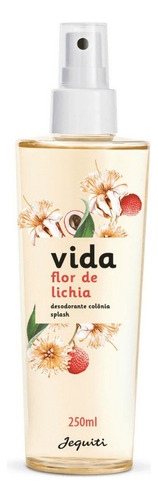 Colônia Splash Vida Flor De Lichia 250ml - Jequiti 