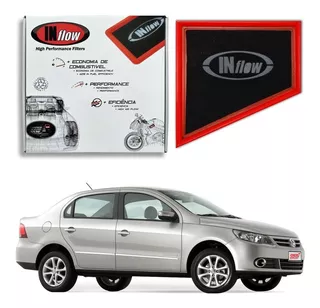 Filtro Ar Inflow Inbox Vw Voyage Comfortline 1.6 8v 2009