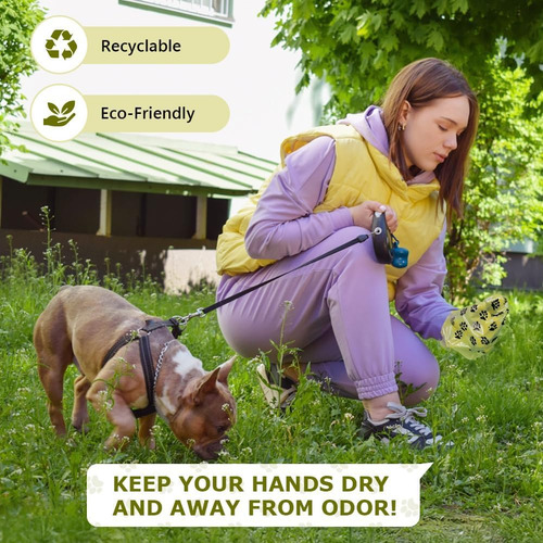 Bolsas Biodegradables Para Desechos De Mascotas 540 Pzs