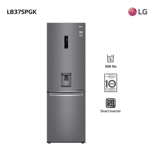 Refrigerador 336l Lb37spgk LG - Garantía Oficial