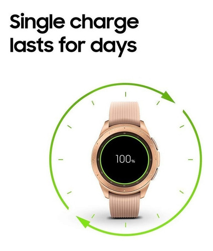 Samsung Gear Galaxy Watch Sm-r815 Smartwatch Lte Rose 42mm