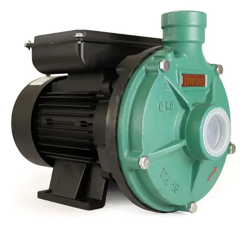 Bomba periférica centrífuga monofásica Thebe TH TH-16NR 1.015hp cor verde 60Hz