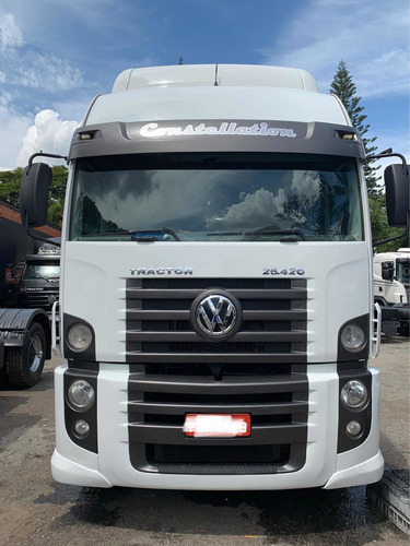 Imagem 1 de 15 de Vw 25420 6x2 Vtronic Teto Auto Completo