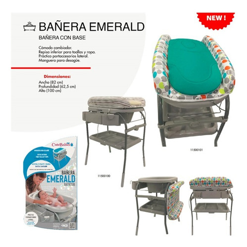 Bañera Esmeralda De Bebe
