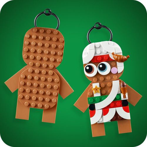 Set Lego Adornos De Pan De Gingerbread Ornaments 40642 190