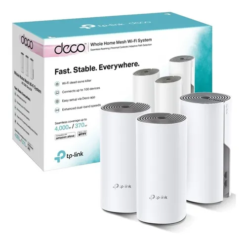 Access Point Tp-link Deco E4 Pack X 3 Unidades Extensor Wifi