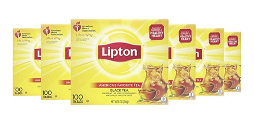 Imagen 2 de 3 de Te Lipton Tea Empaque De 104 Bolsitas Original Sellado