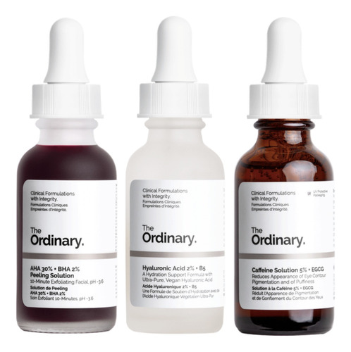 The Ordinary Peeling Solution, Hyaluronic Acid Y Caffeine