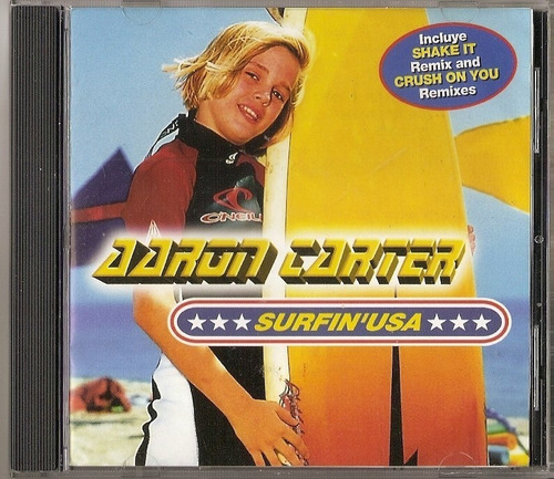 Aaron Carter - Surfin' Usa - Cd - Nuevo - Original!!!